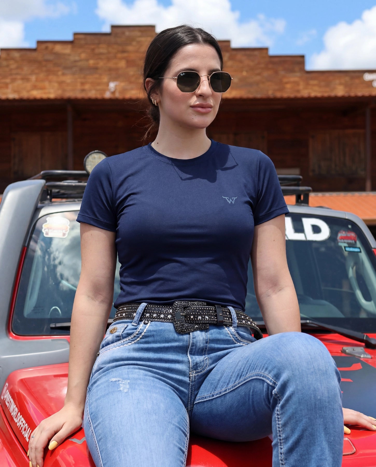 Camiseta  Térmica UV50+ Manga Curta Masculina WestWorld