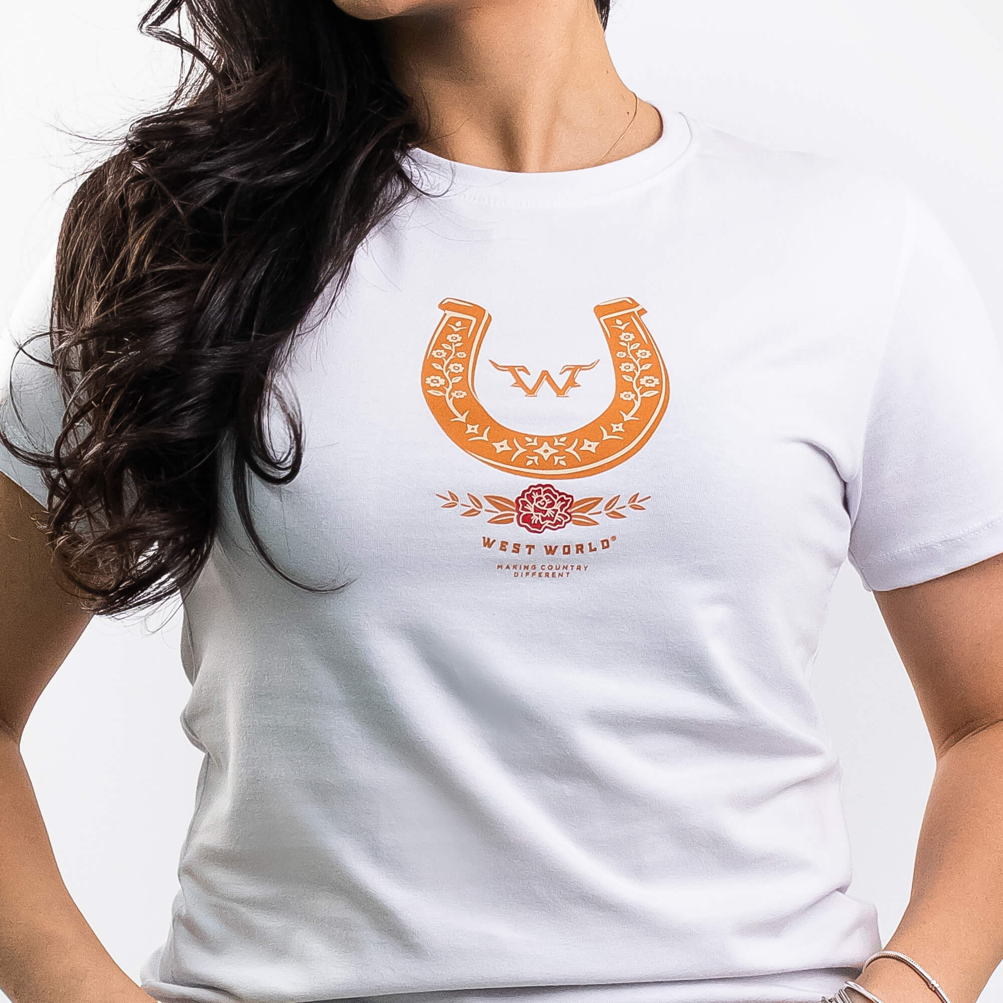 Camiseta Feminina WestWorld Fronteira