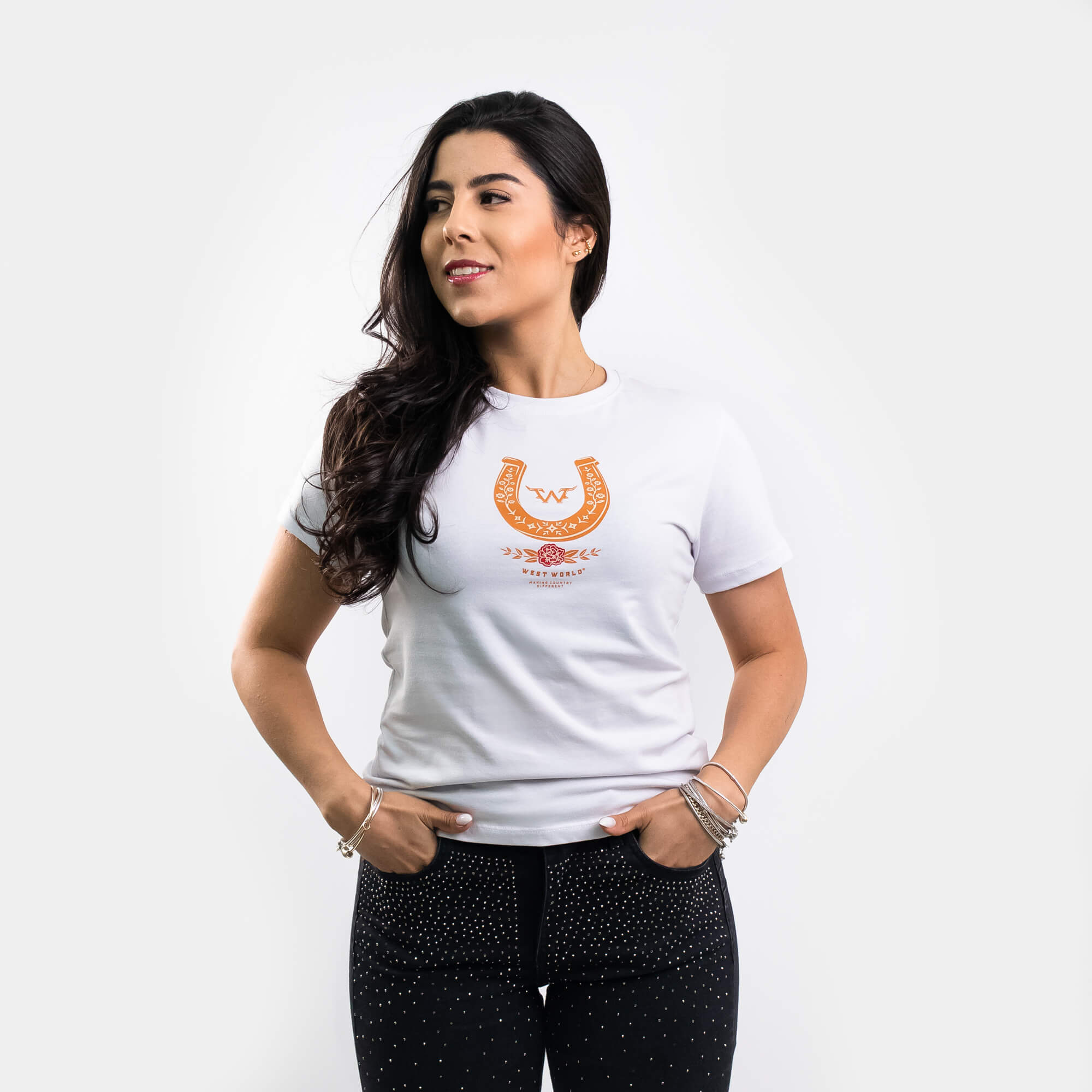 Camiseta Feminina WestWorld Fronteira