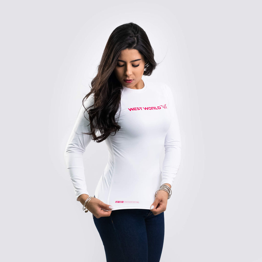 Camiseta Manga Longa Térmica UV50+ Feminina WestWorld