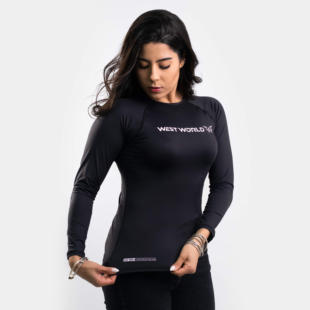 Camiseta Manga Longa Térmica UV50+ Feminina WestWorld