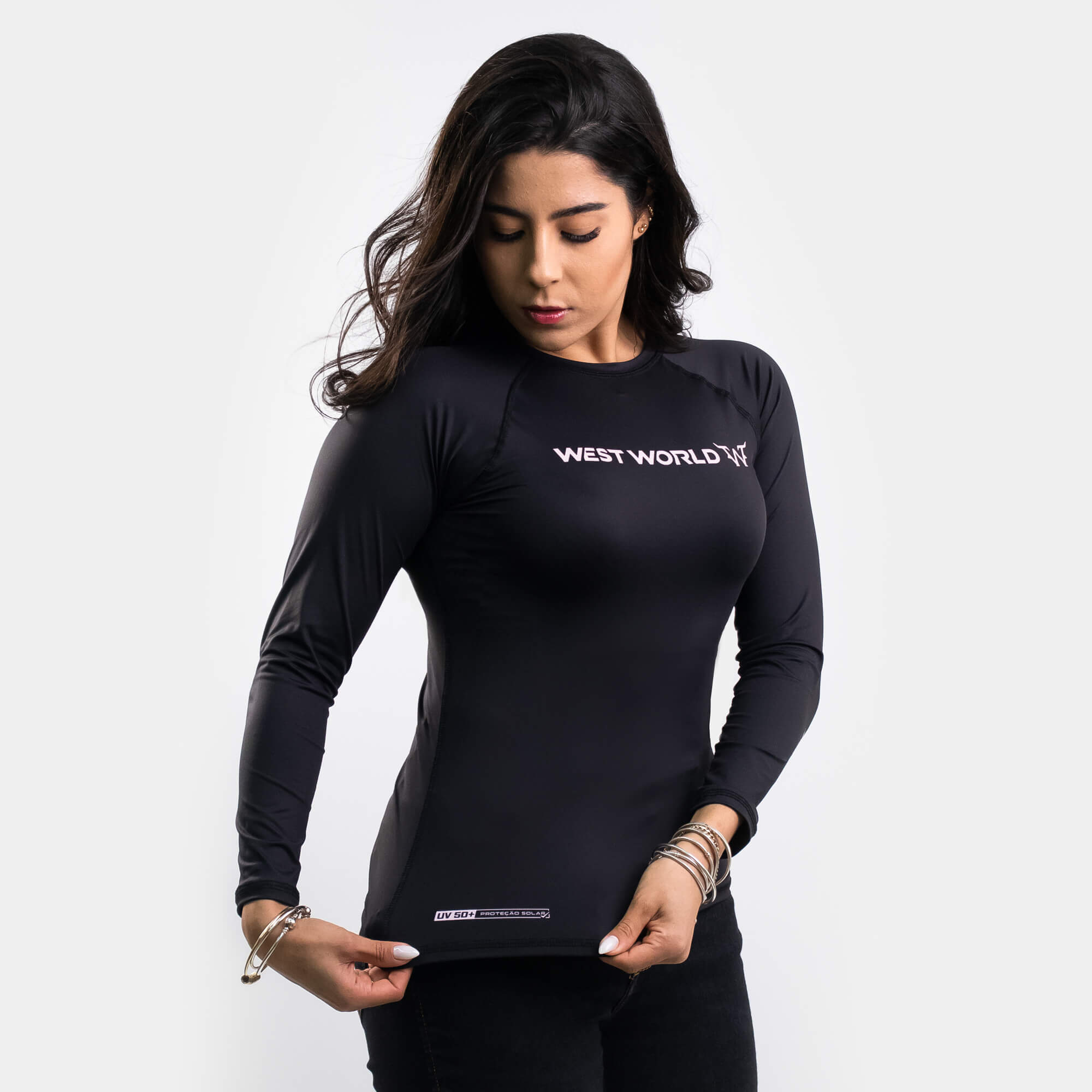 Camiseta Manga Longa Térmica UV50+ Feminina WestWorld