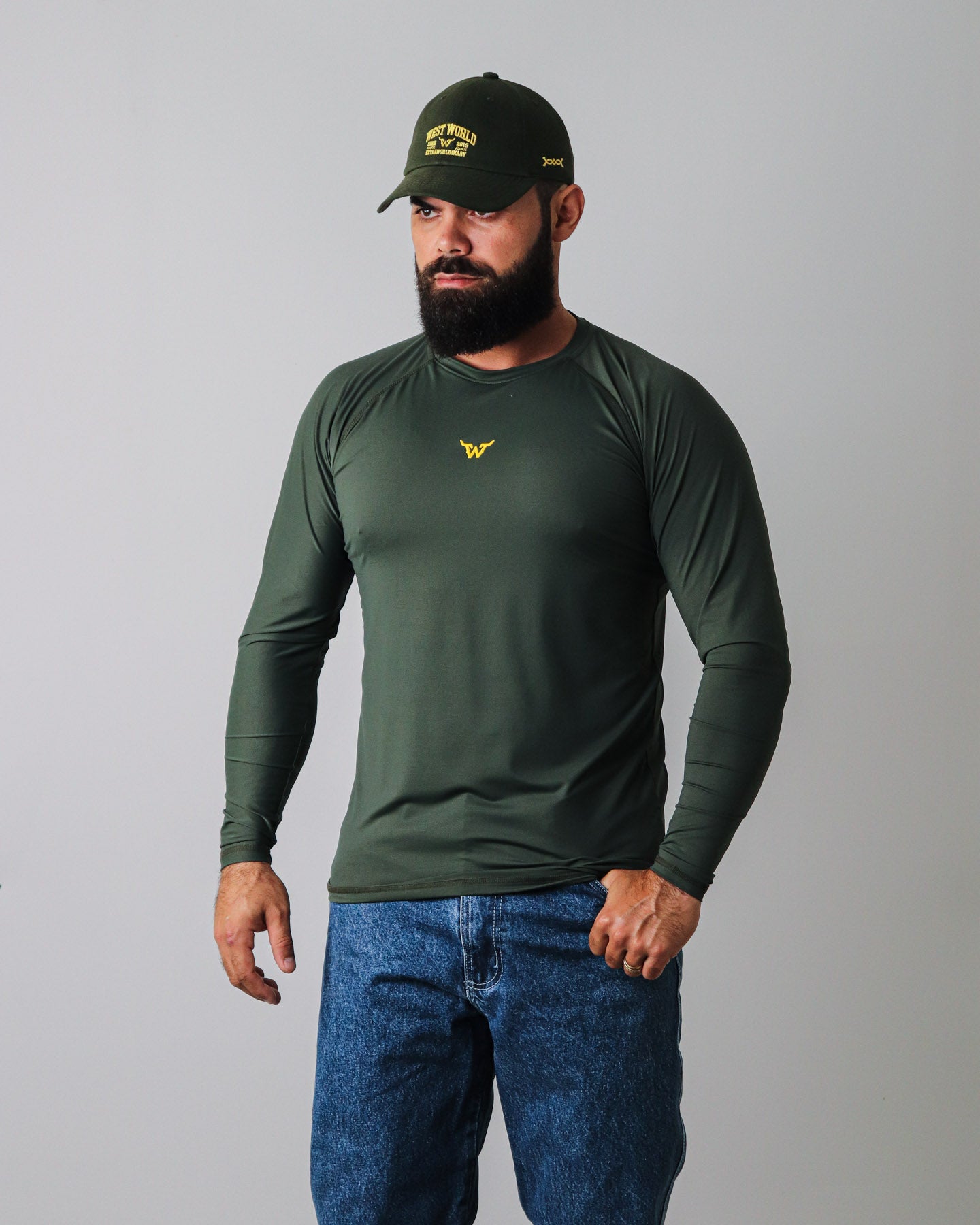 Camiseta Térmica UV50+ Manga Longa Masculina WestWorld