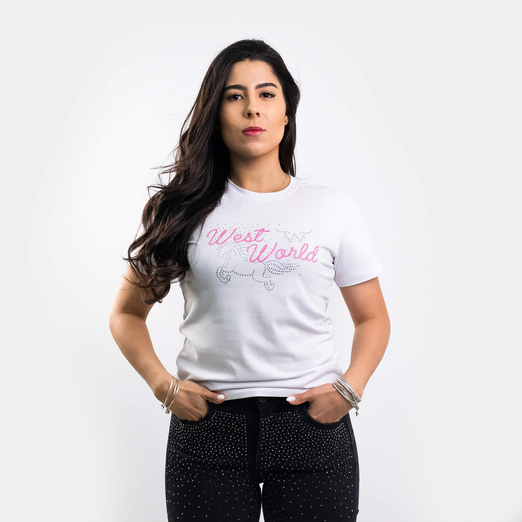 Camiseta Feminina WestWorld Fronteira