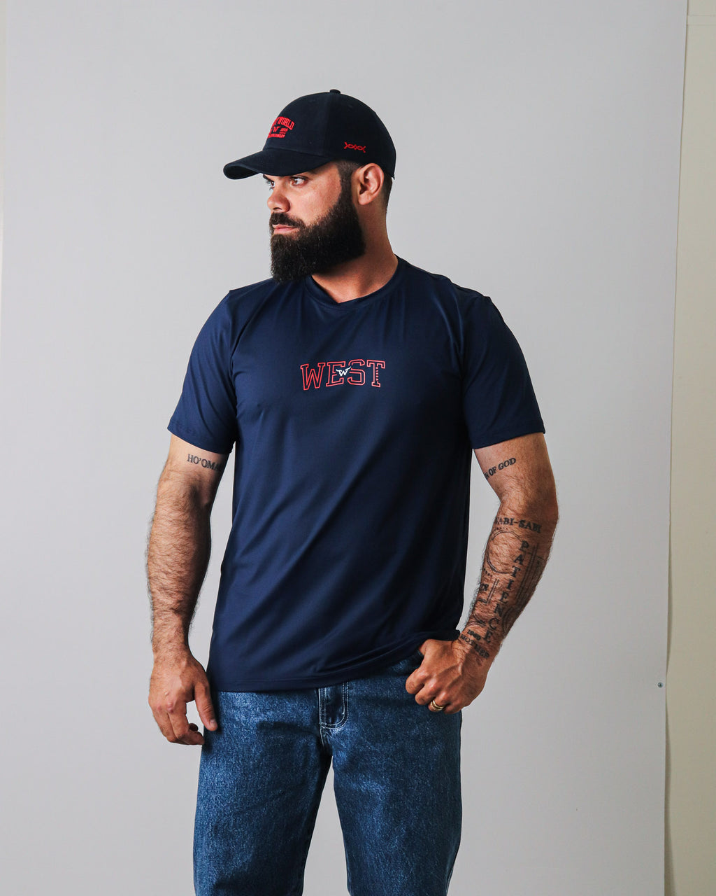 Camiseta  Térmica UV50+ Manga Curta Masculina WestWorld