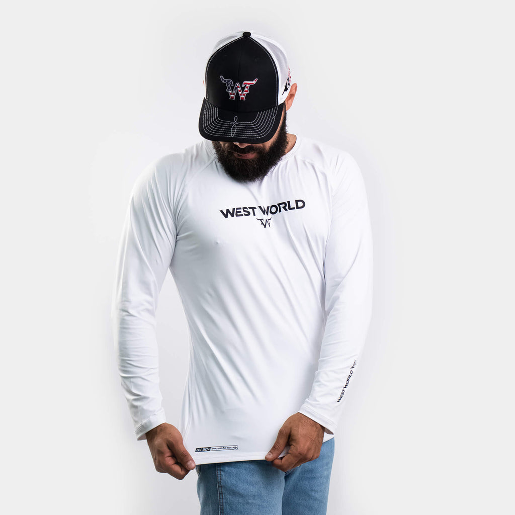 Camiseta Manga Longa Térmica UV50+ Masculina WestWorld