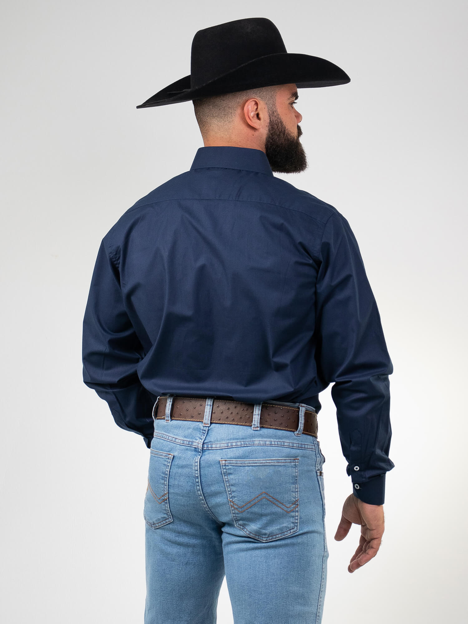 Camisa Masculina Básica com Bolso WestWorld