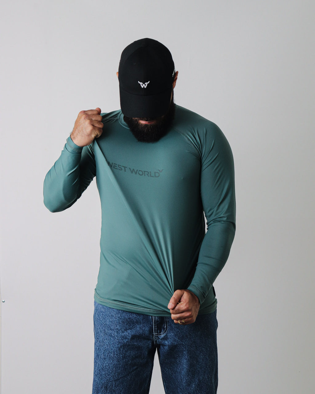 Camiseta  Térmica UV50+ Manga Longa Masculina WestWorld