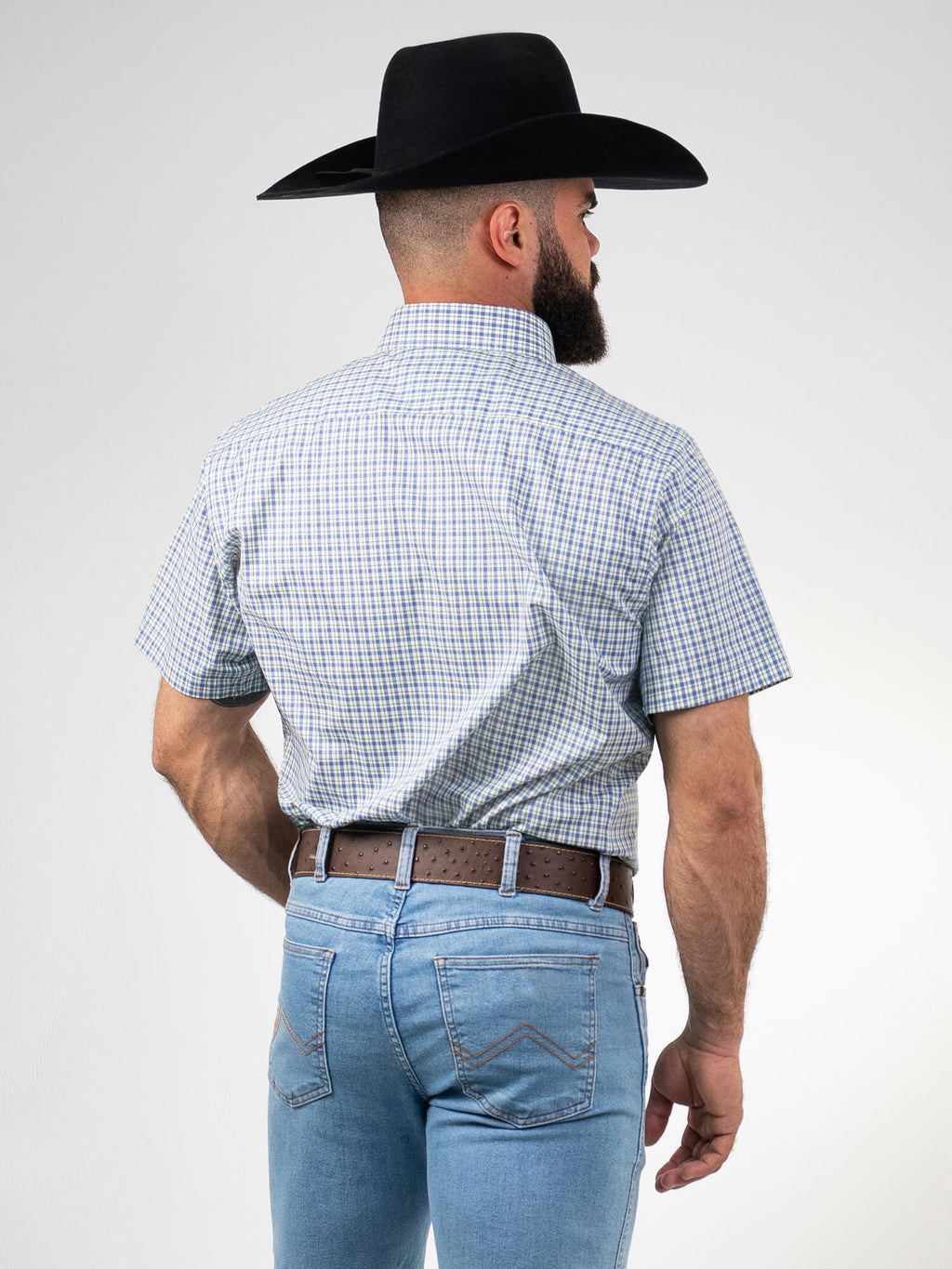 Camisa Masc MC Xadrez Algodão Egípcio WestWorld