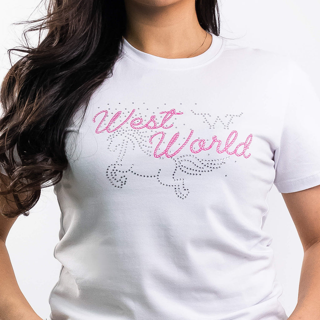 Camiseta Feminina WestWorld Fronteira