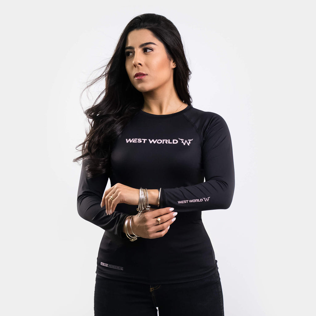 Camiseta Manga Longa Térmica UV50+ Feminina WestWorld