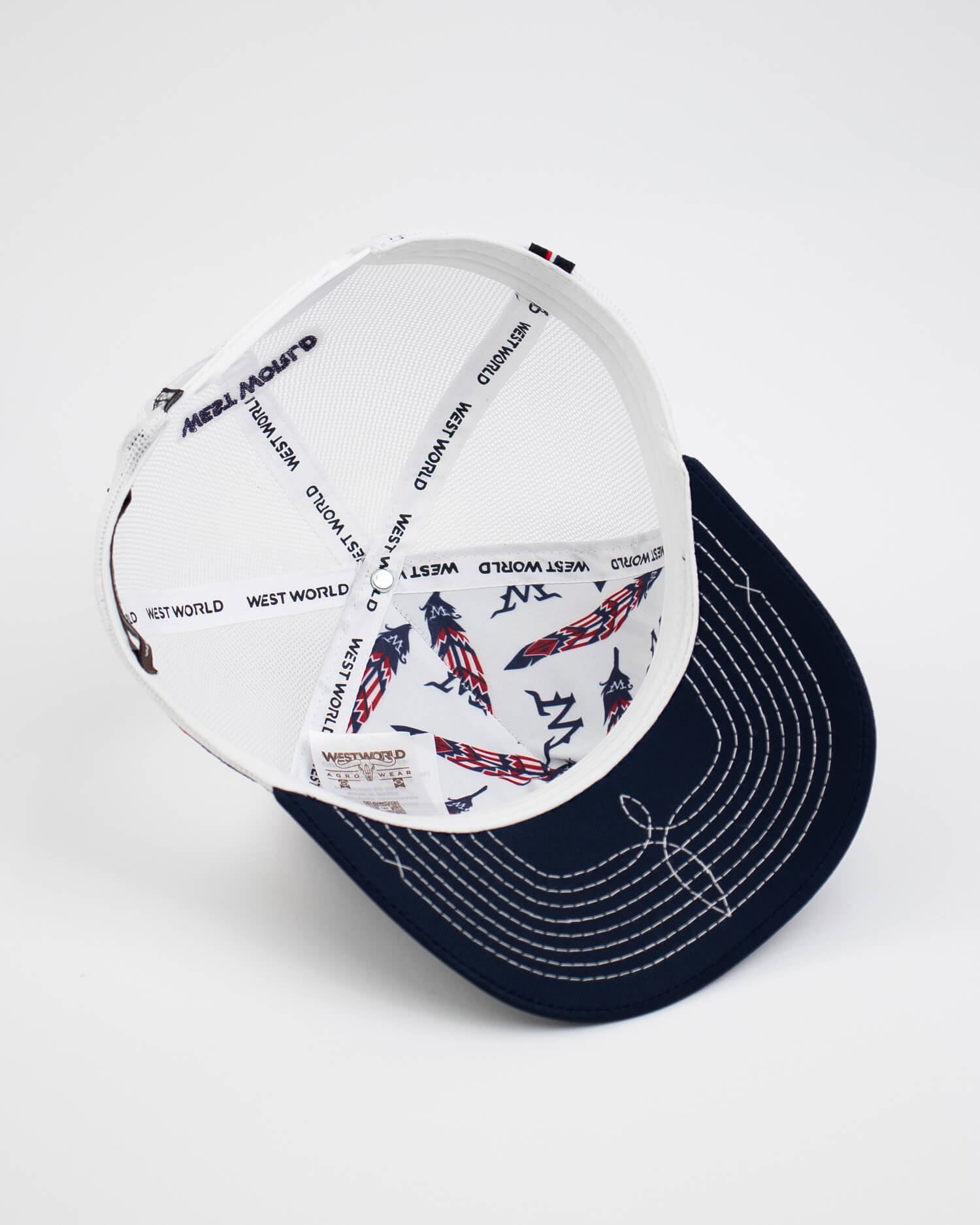 Boné WestWorld Penacho USA