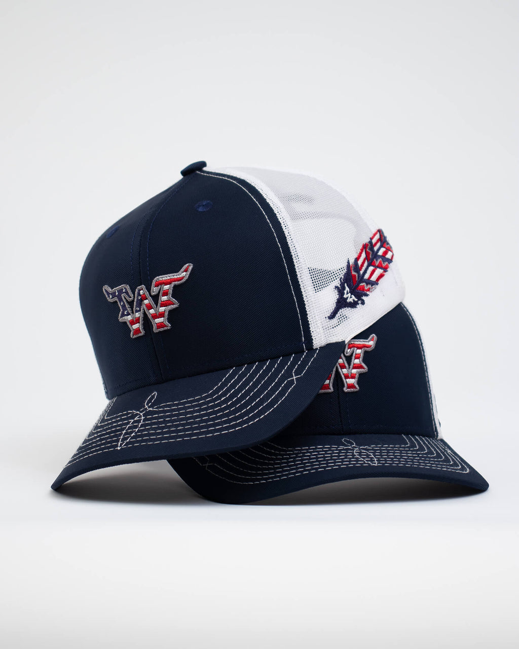 Boné WestWorld Penacho USA