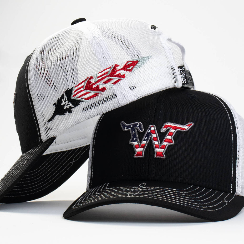 Boné WestWorld Penacho USA