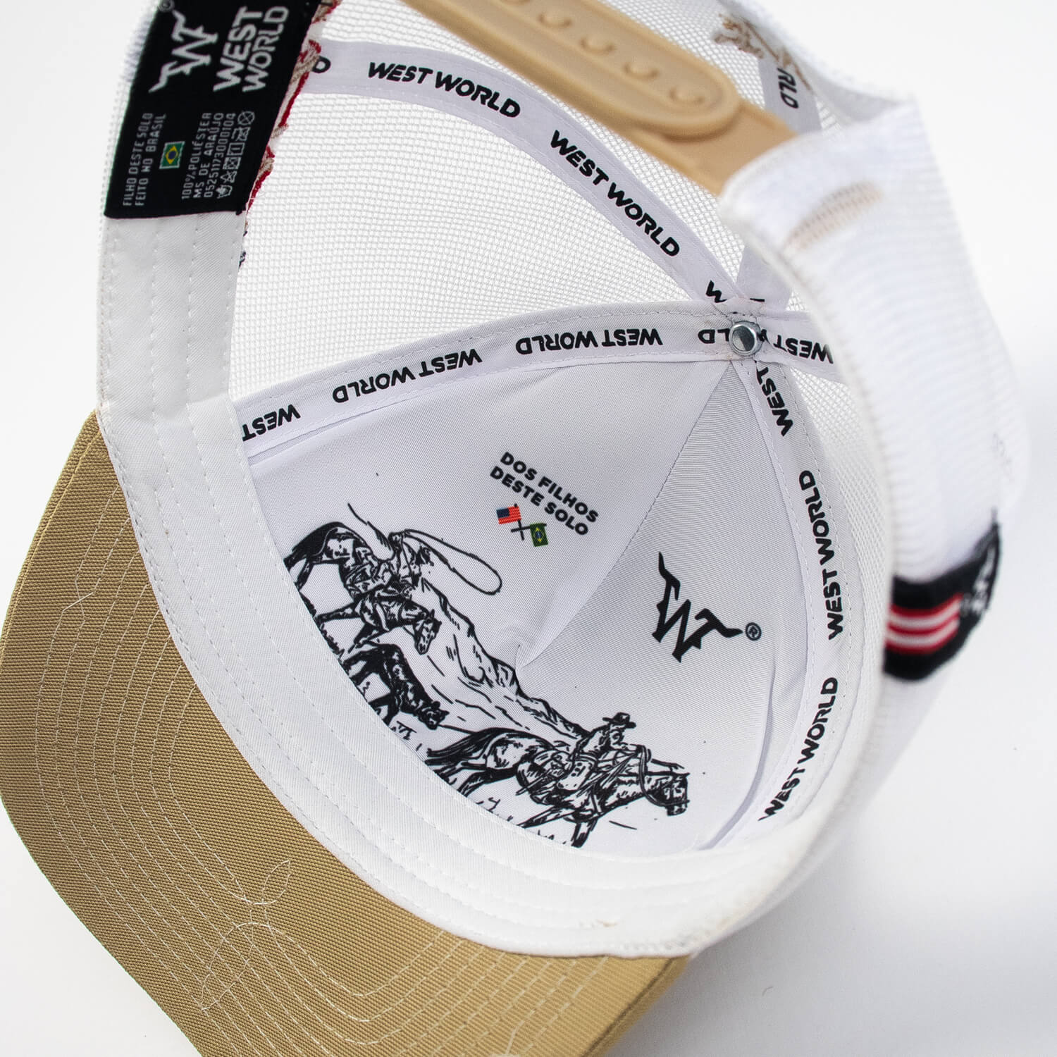 Boné WestWorld Penacho USA