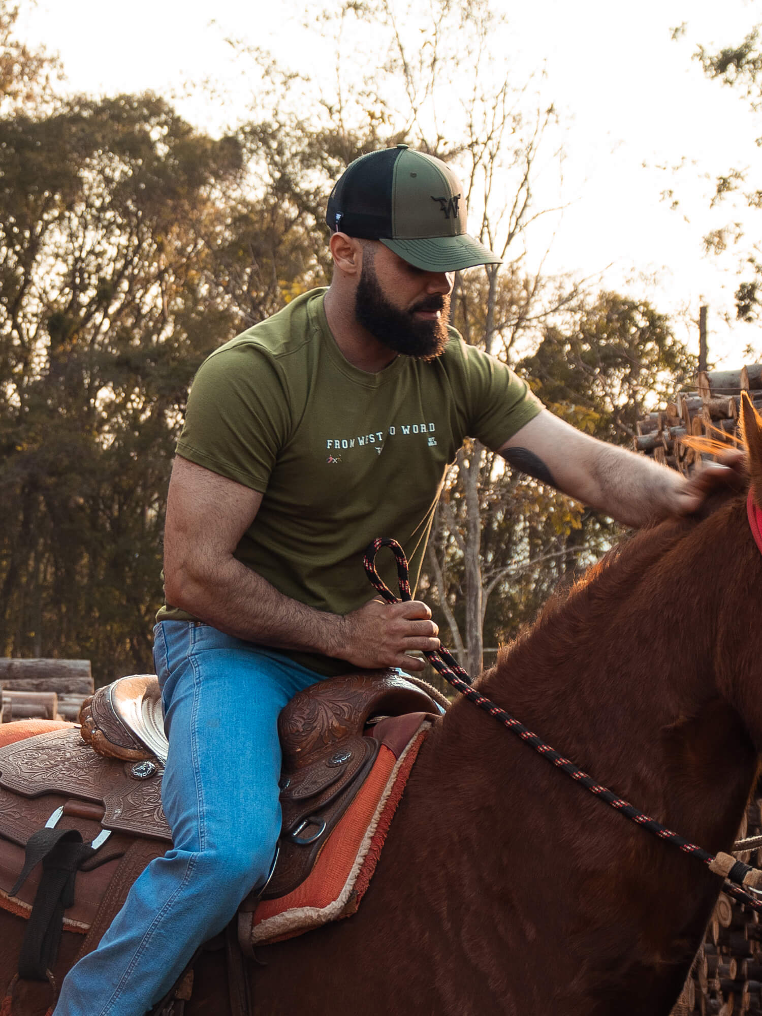 Camiseta Masculina WestWorld Fronteira