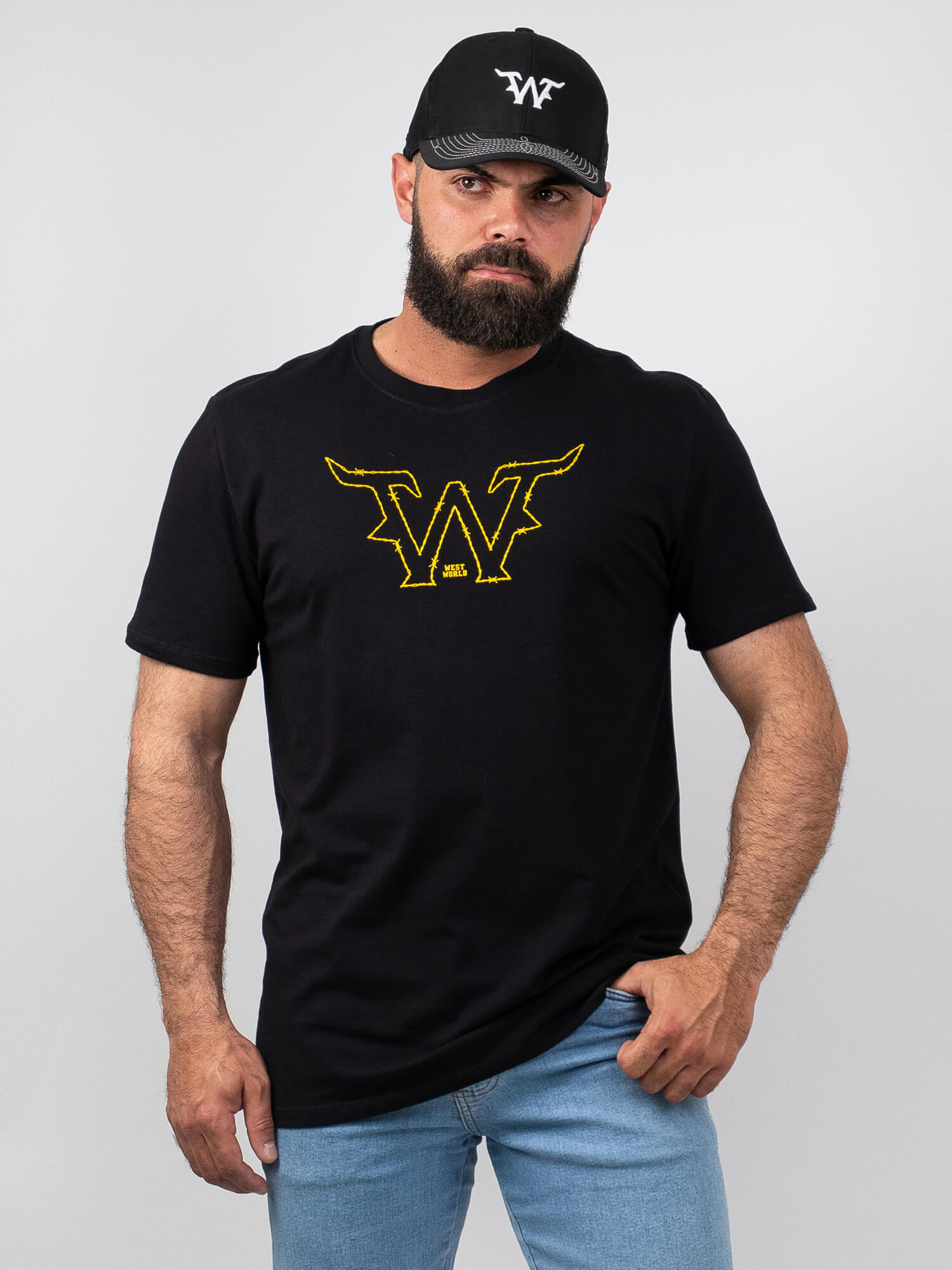 Camiseta Masculina WestWorld Fronteira