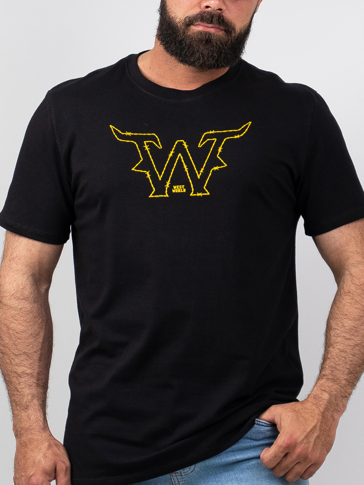 Camiseta Masculina WestWorld Fronteira