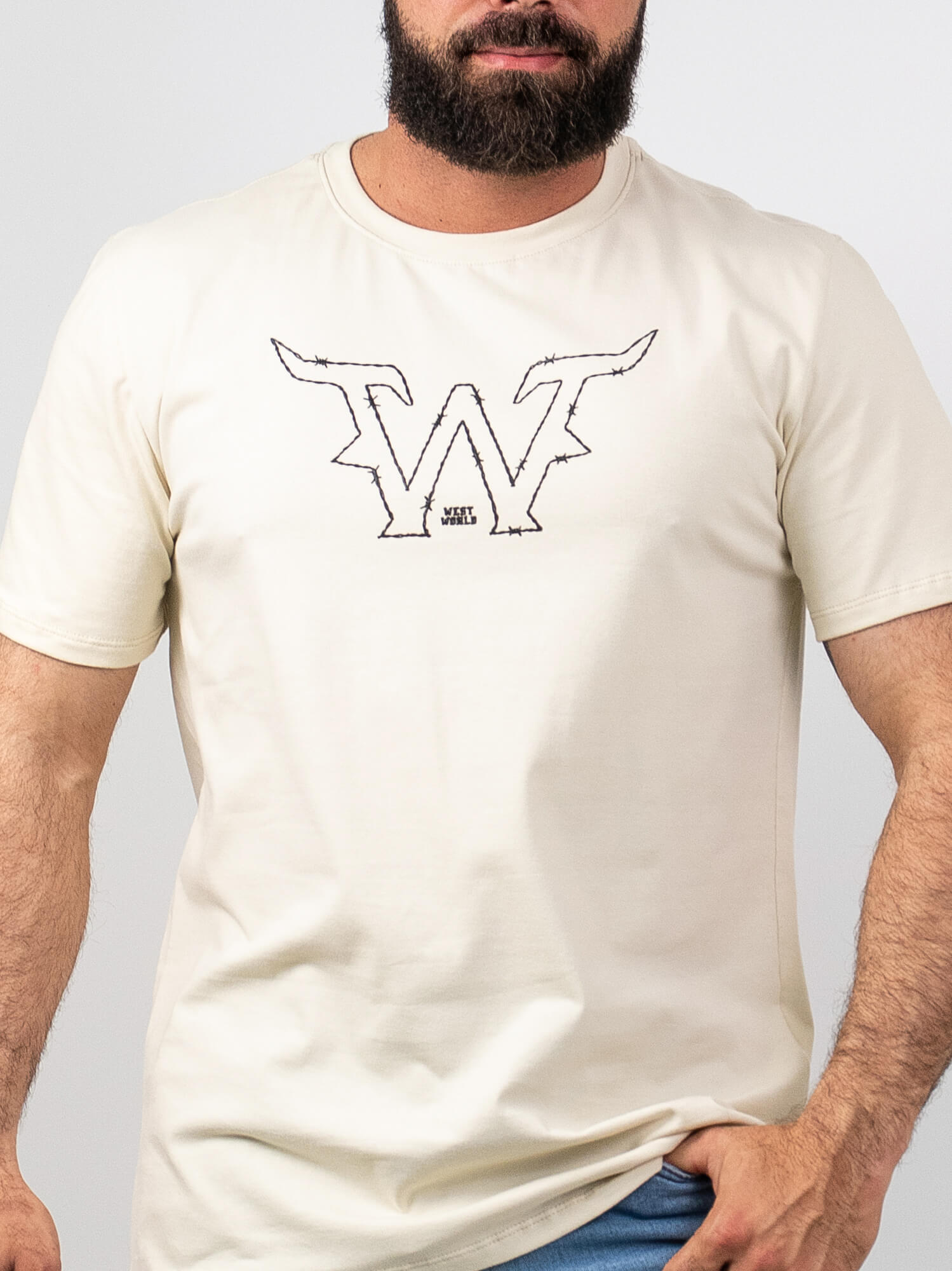 Camiseta Masculina WestWorld Fronteira