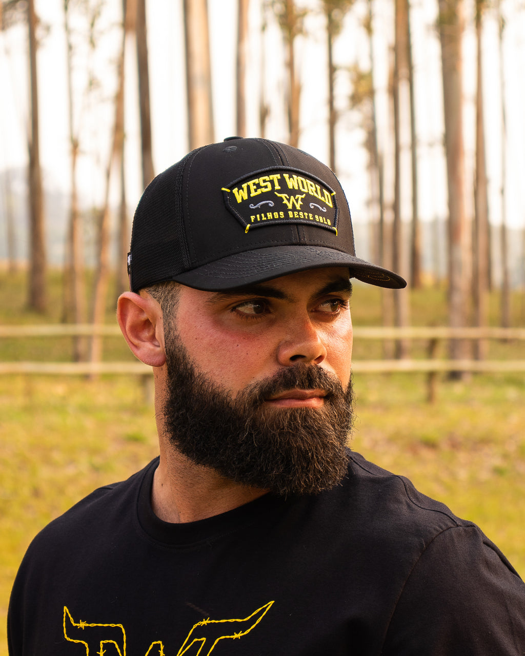 Boné WestWorld YellowStone