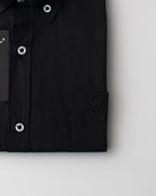 Camisa Básica Masculina Algodão Egípcio com Elastano e Bolso Manga Curta