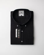 Camisa Básica Masculina Algodão Egípcio com Elastano e Bolso Manga Curta