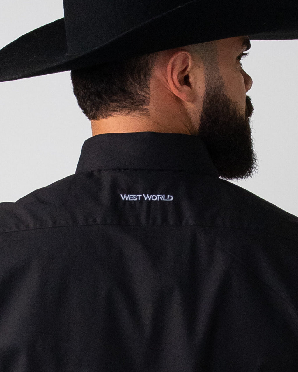 Camisa Básica Masculina Algodão Egípcio com Elastano e Bolso Manga Longa