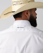 Camisa Básica Masculina Algodão Egípcio com Elastano e Bolso Manga Longa