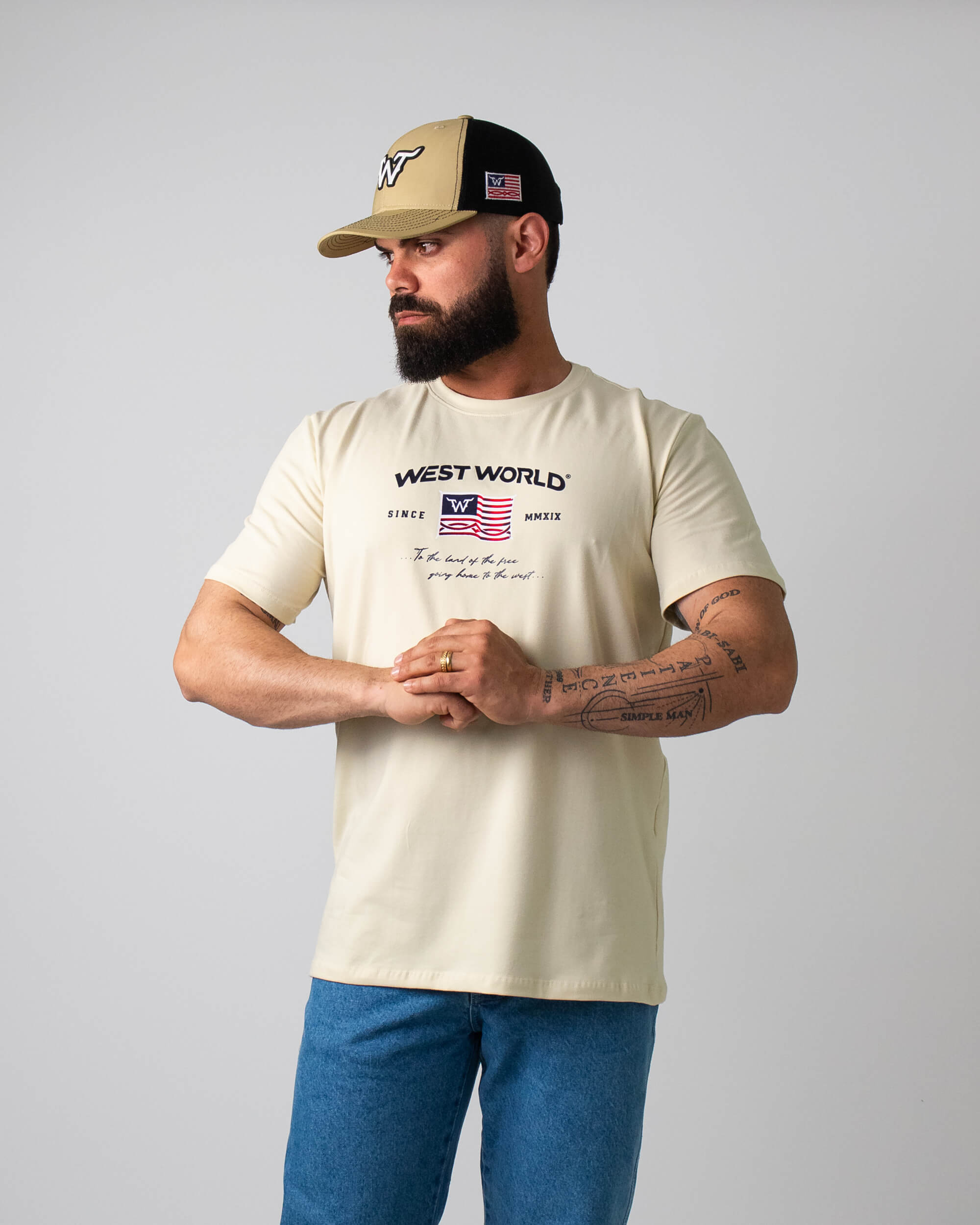 Camiseta Masculina WestWorld Wanted