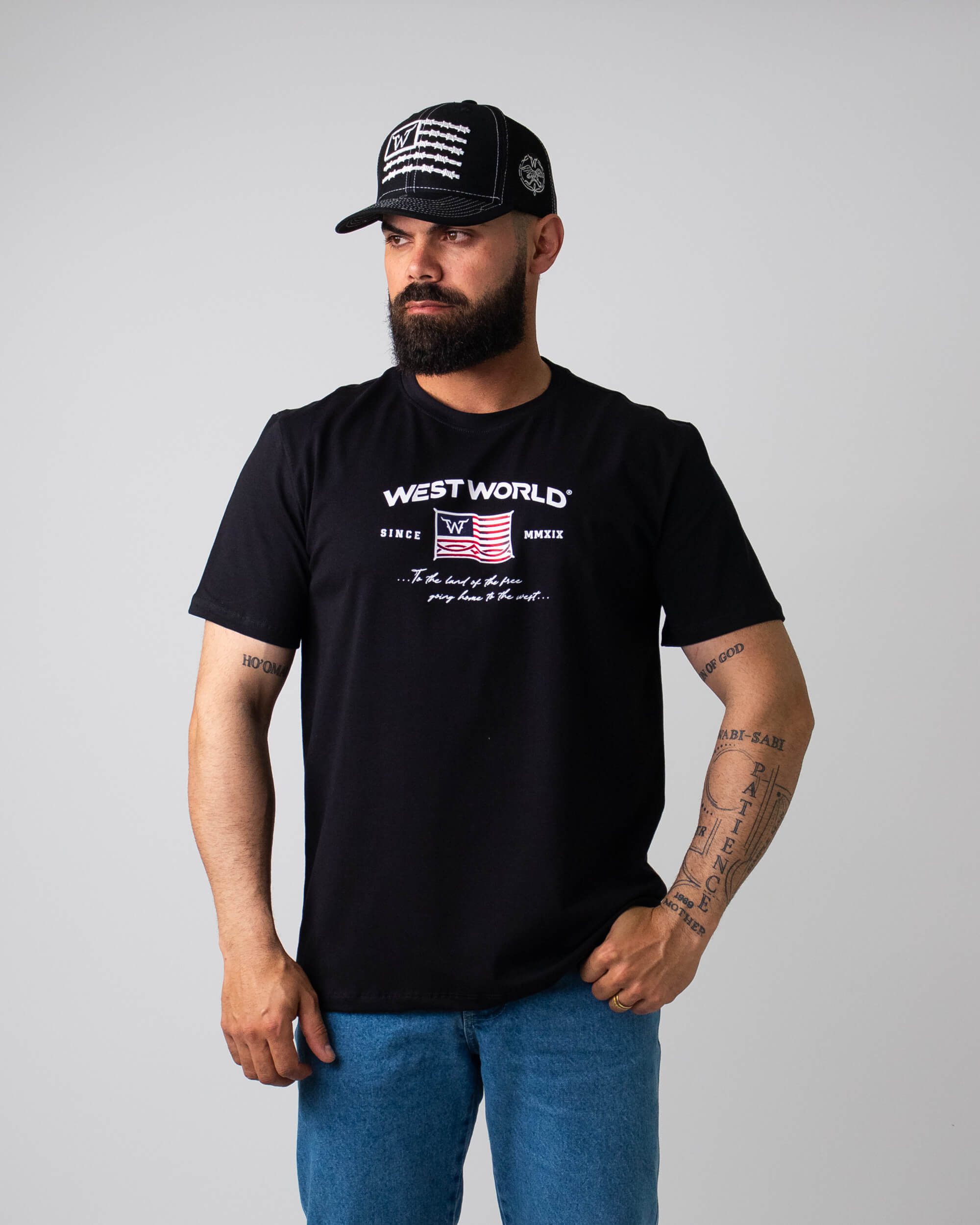 Camiseta Masculina WestWorld Wanted