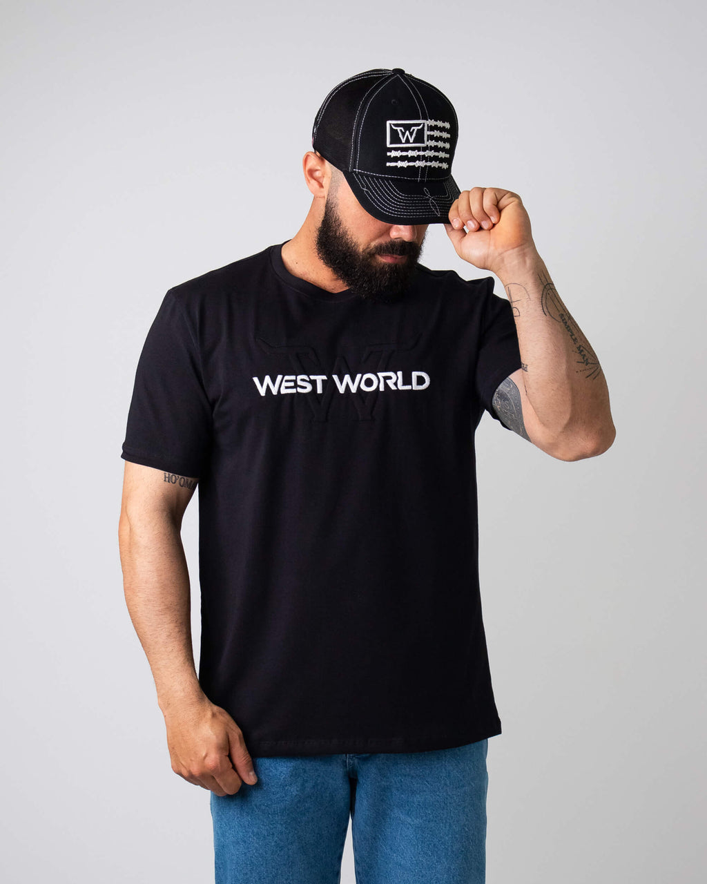 Camiseta Masculina WestWorld Wanted