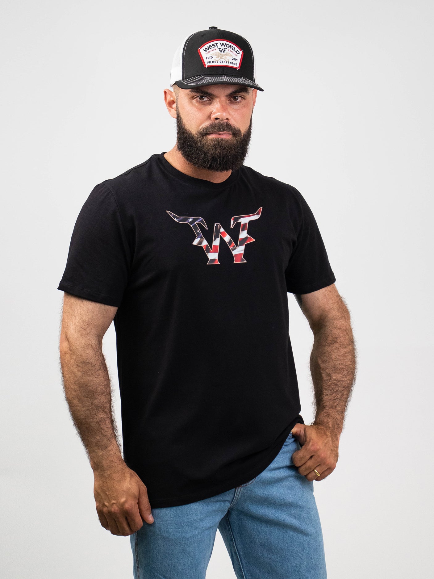 Camiseta Masculina WestWorld Fronteira