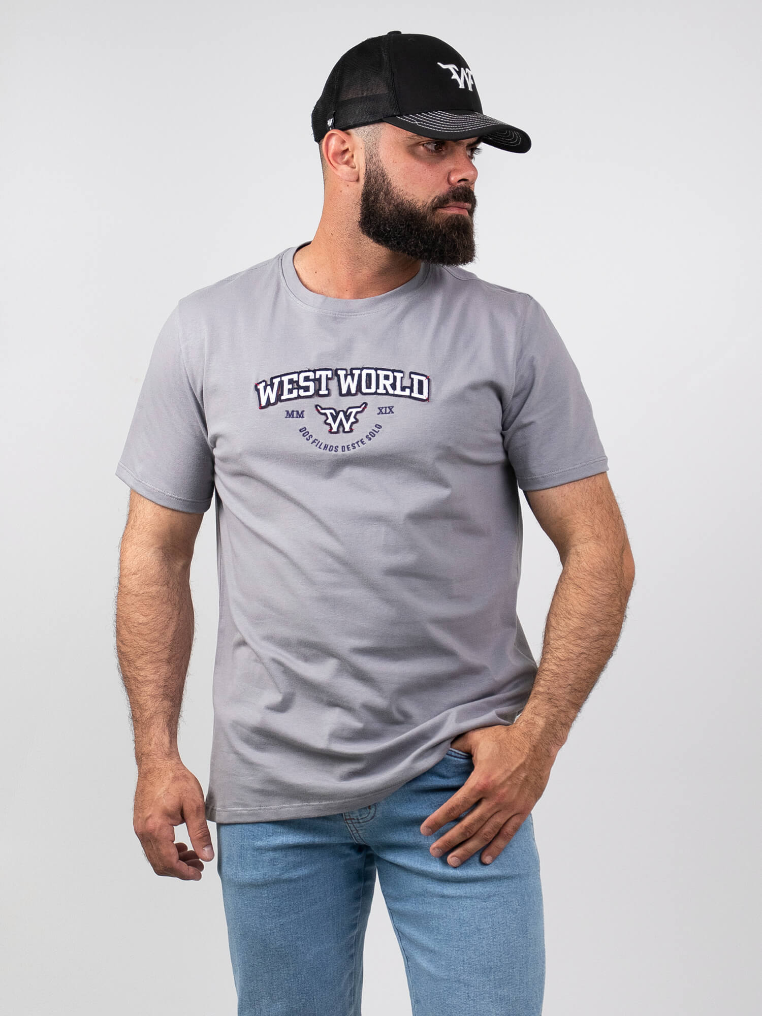 Camiseta Masculina WestWorld Fronteira