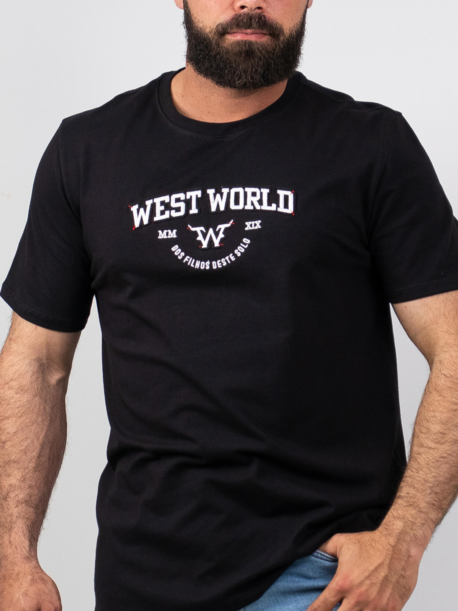 Camiseta Masculina WestWorld Fronteira