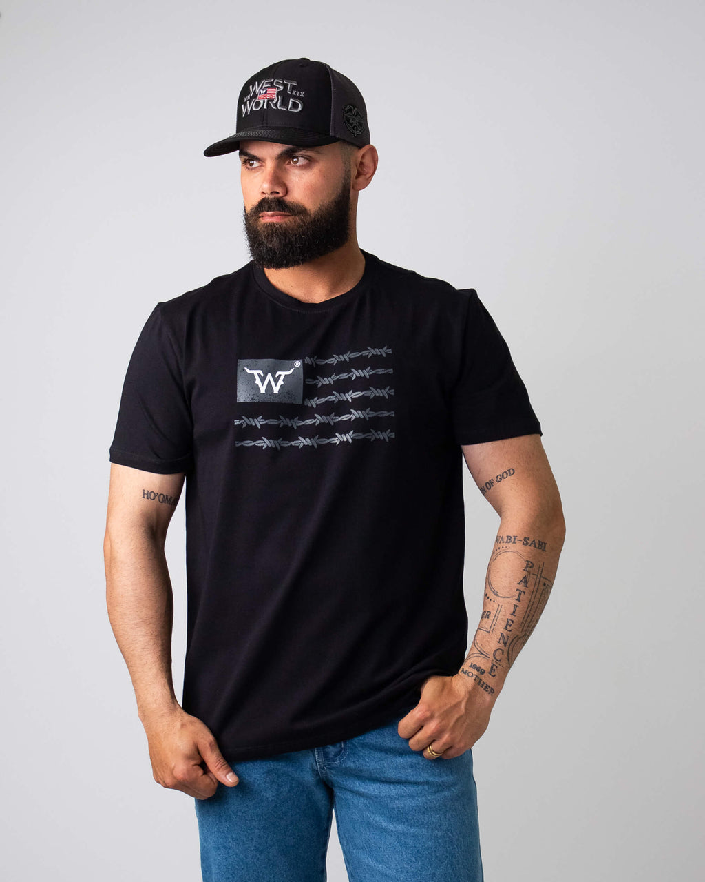 Camiseta Masculina WestWorld Wanted