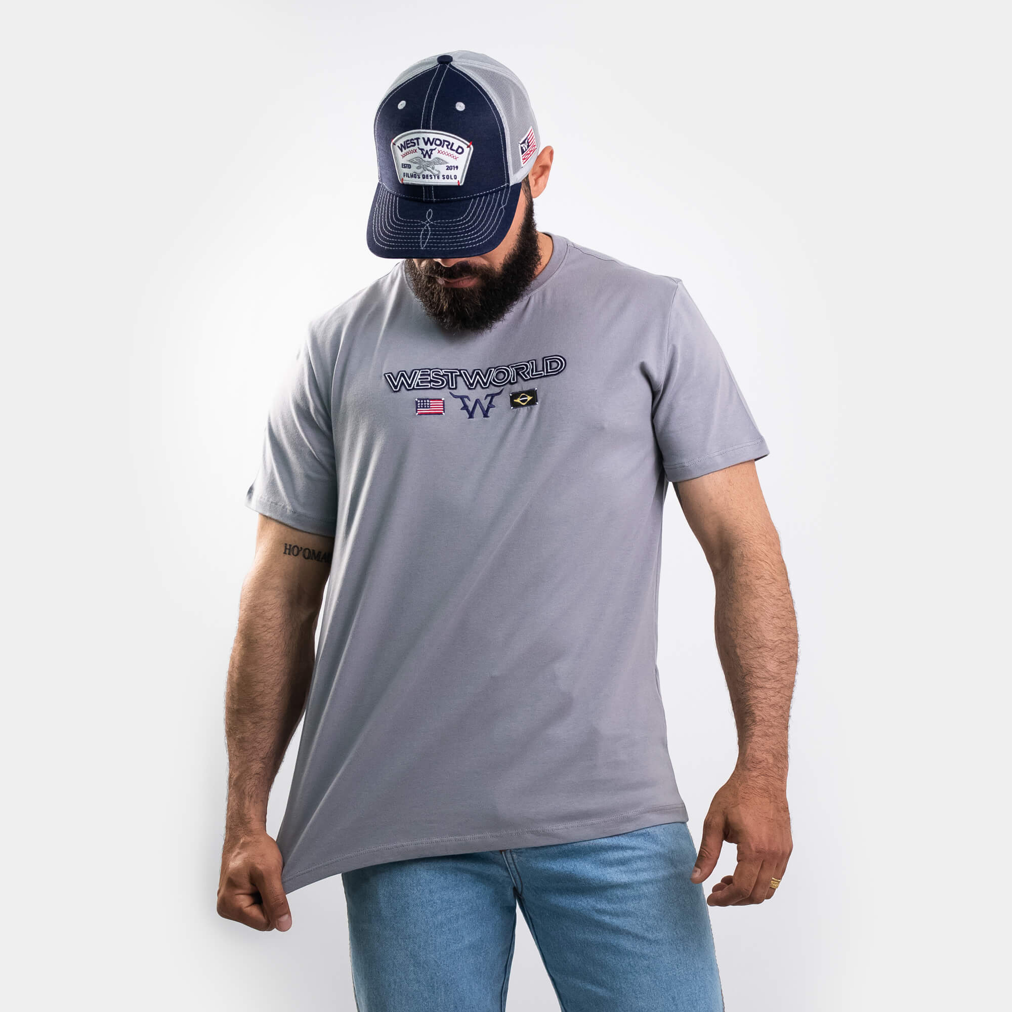 Camiseta Masculina WestWorld Fronteira