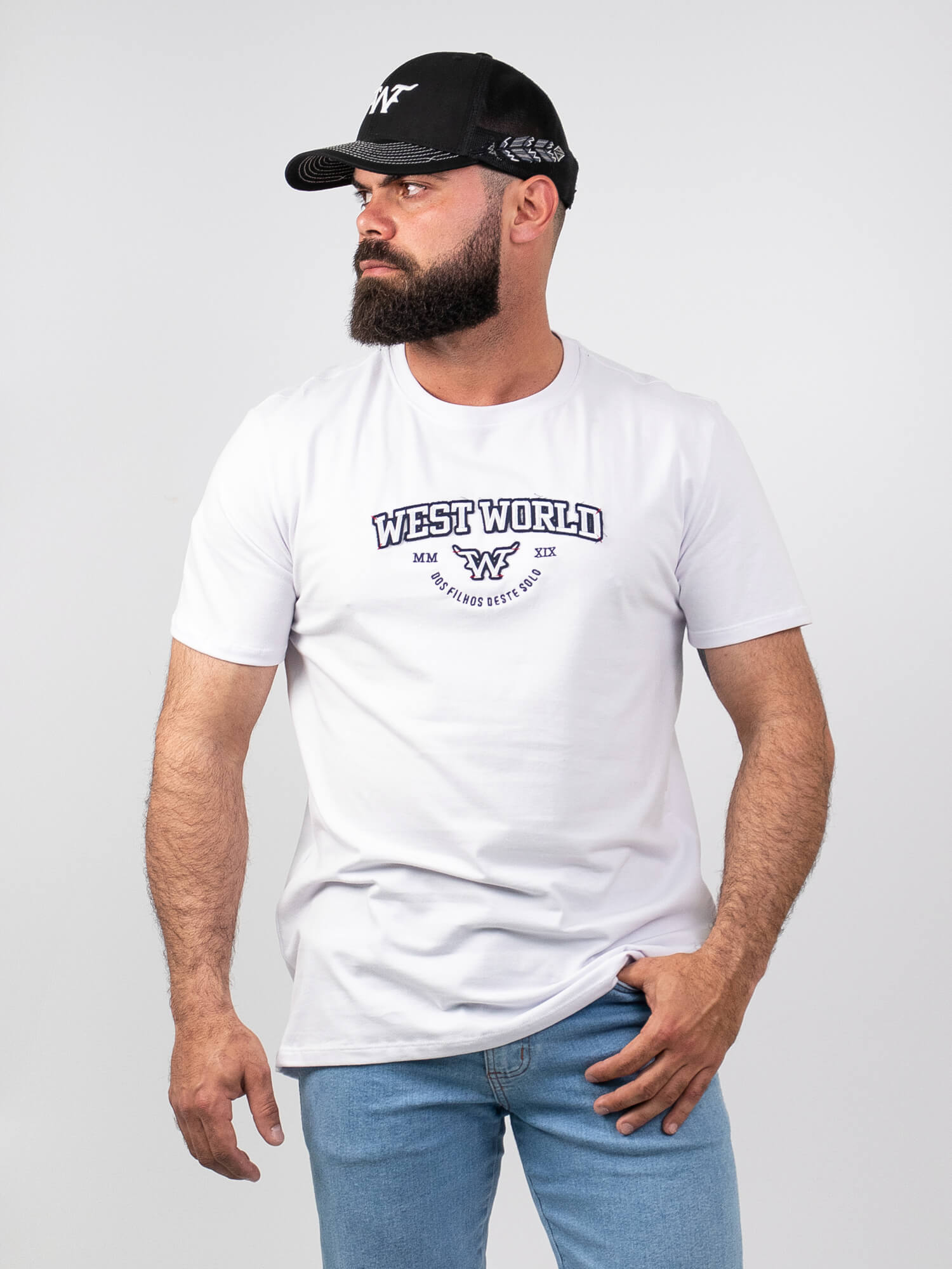 Camiseta Masculina WestWorld Fronteira