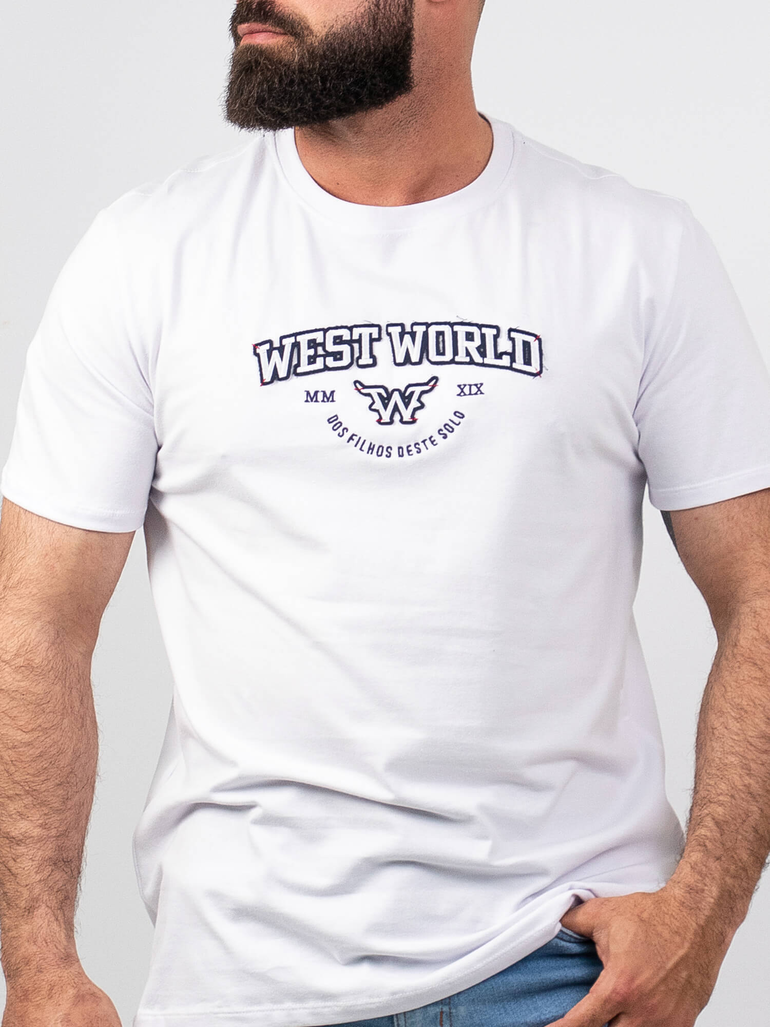 Camiseta Masculina WestWorld Fronteira