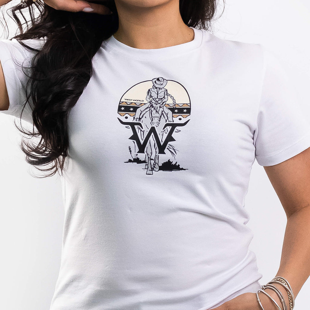 Camiseta Feminina WestWorld Fronteira