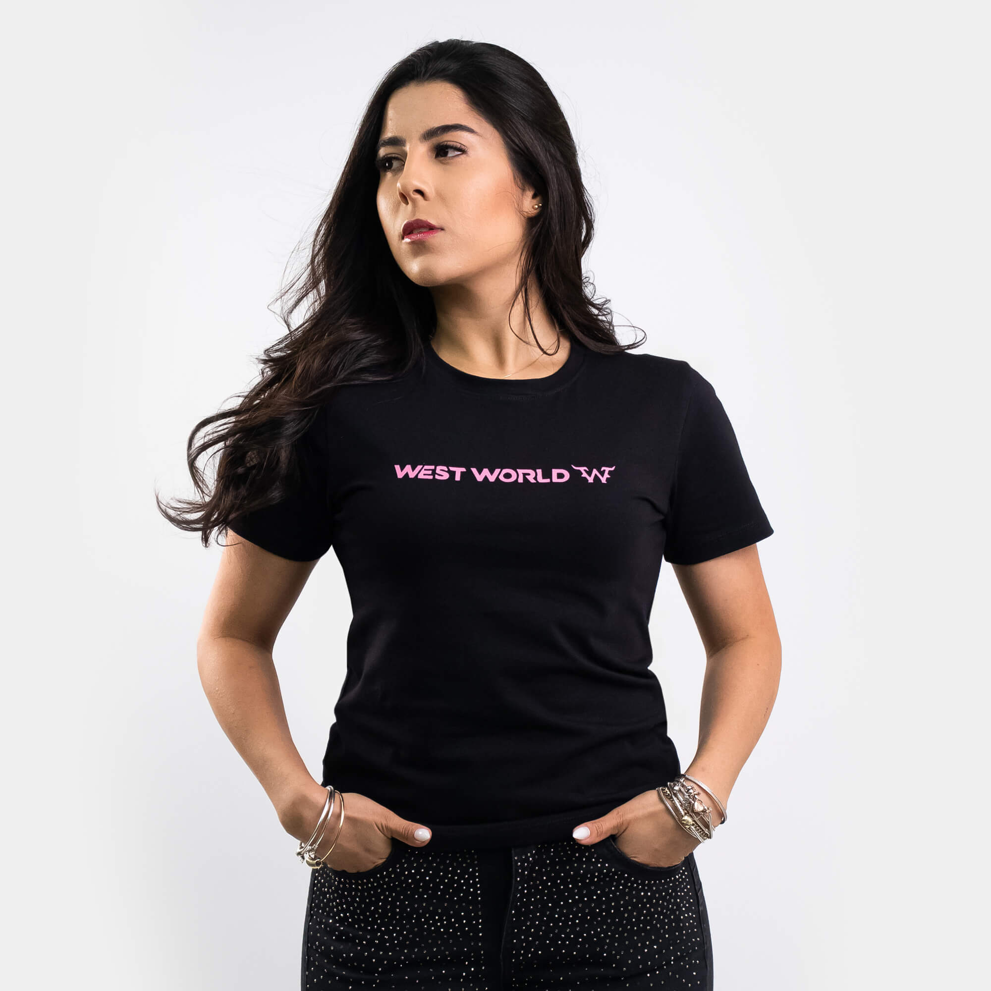 Camiseta Feminina WestWorld Fronteira