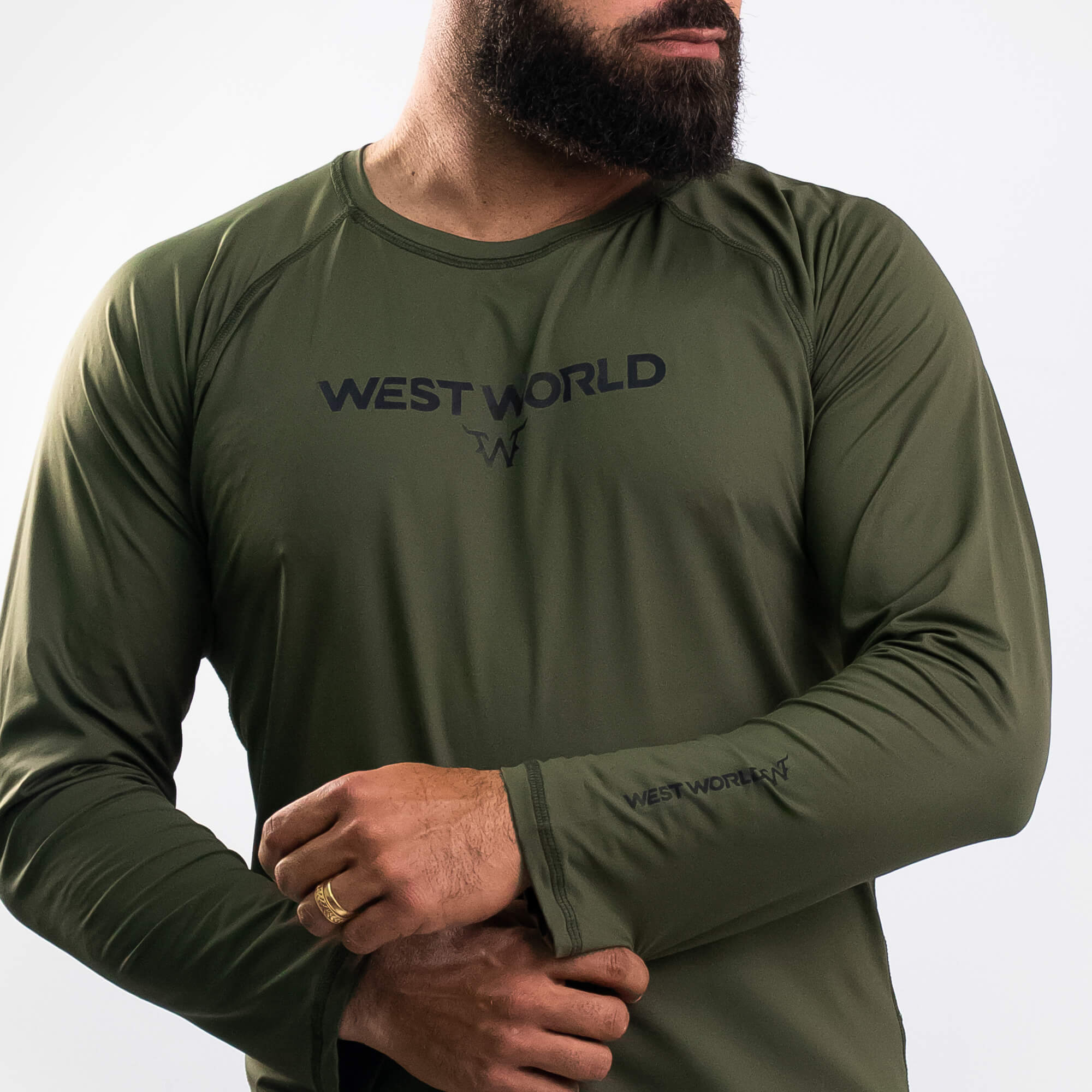 Camiseta Manga Longa Térmica UV50+ Masculina WestWorld